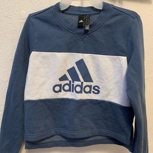 Adidas cropped crewneck